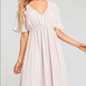 Show me your mumu Emily dress in show me the ring